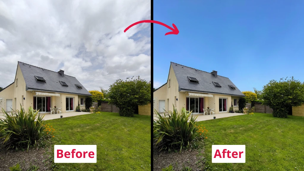 Sky replacement