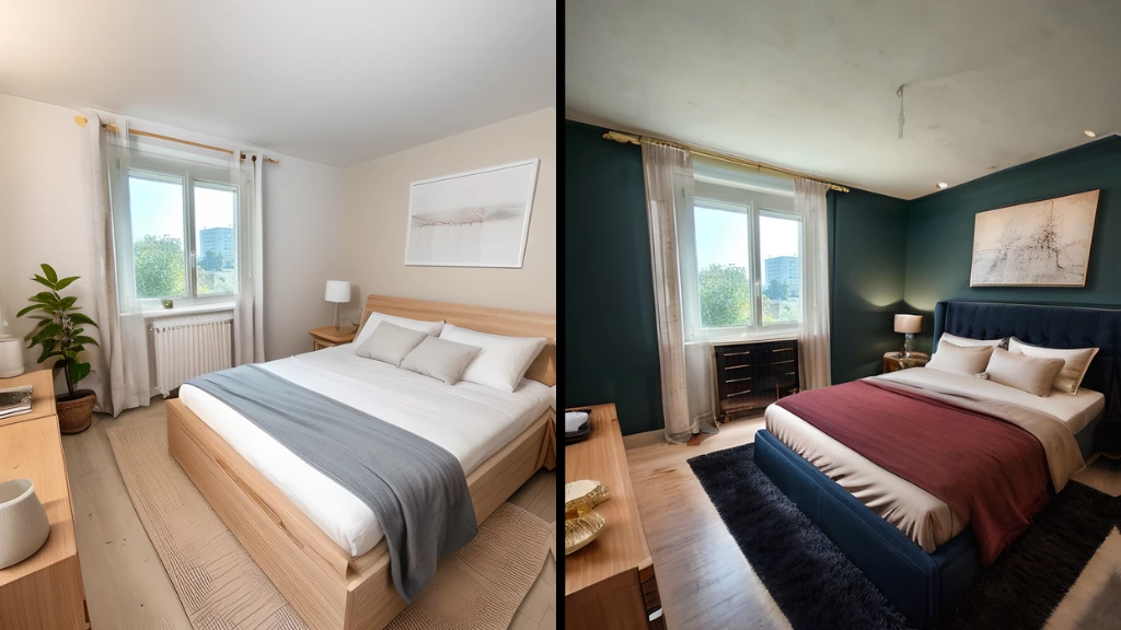 Room photos with Ai